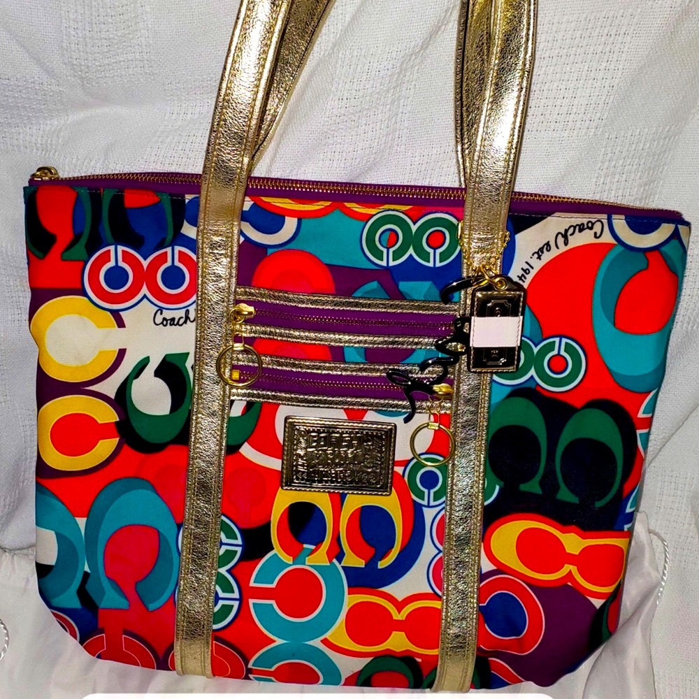 COACH Tote Bag - Poppy Collection